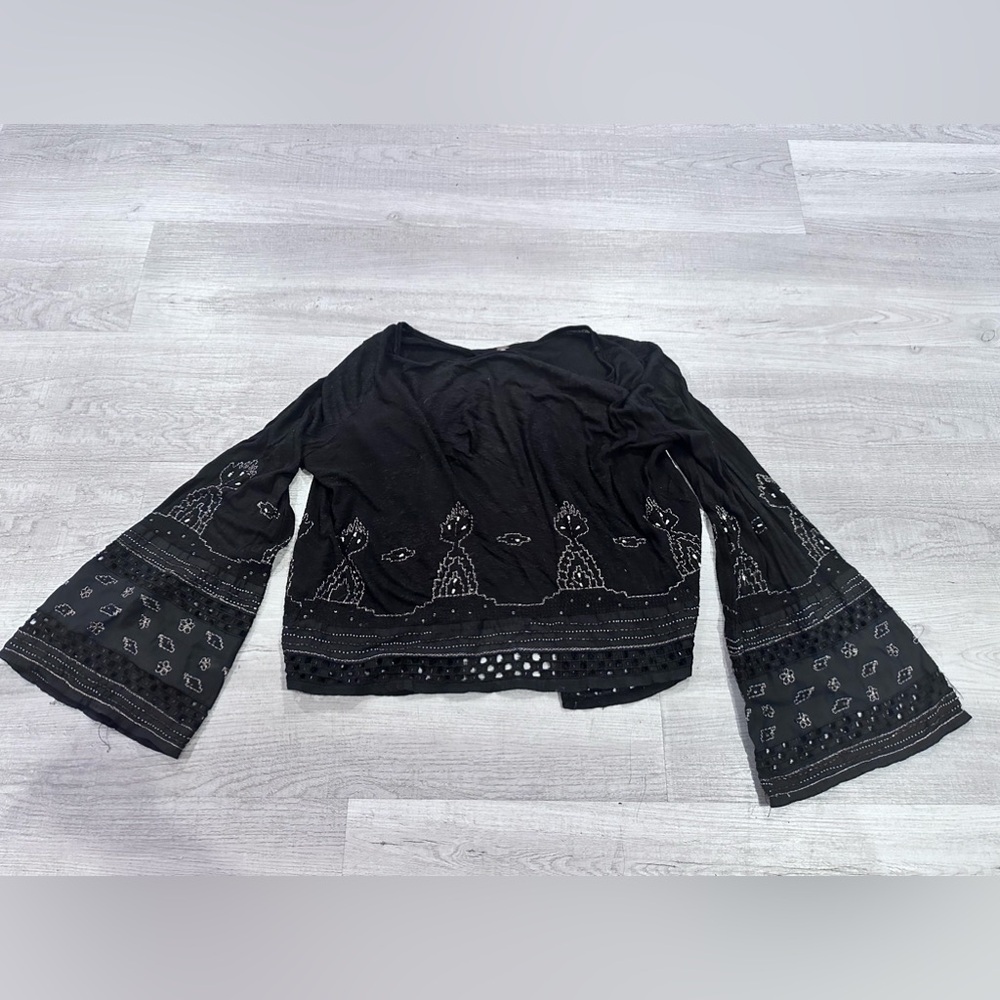 Free People beaded top